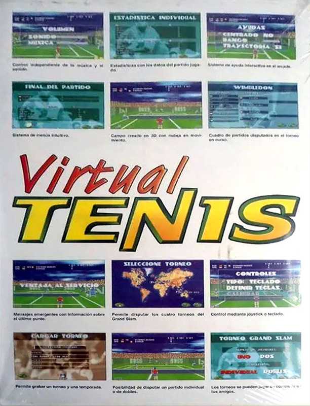 Virtual Tennis — box-2D-back (EU)