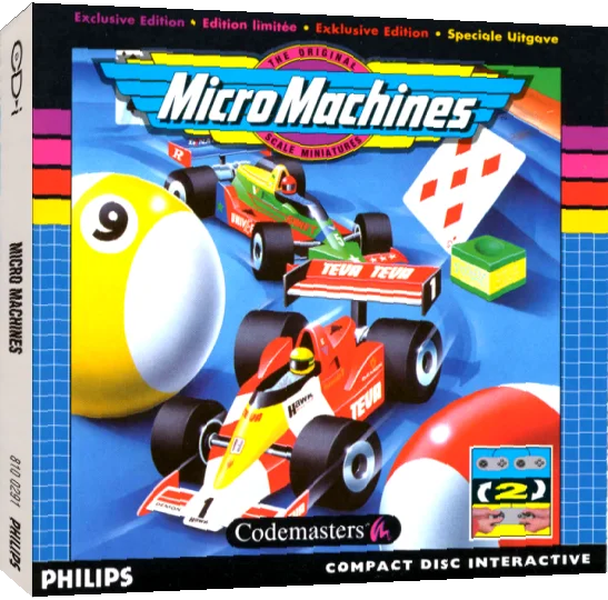 Micro Machines — box-3D (EU)