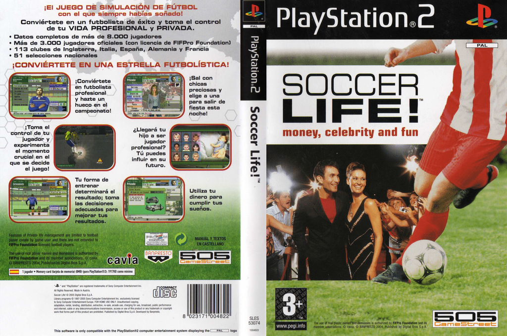 Soccer Life! — box-texture (SP)