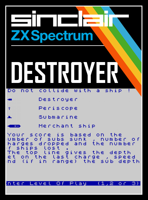 Destroyer box art