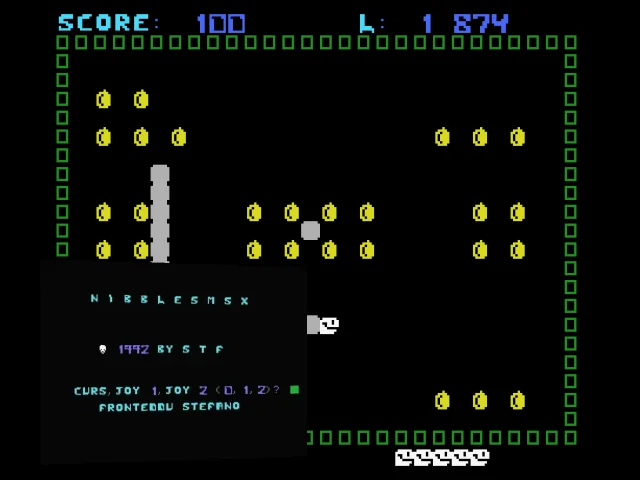 Nibbles MSX — mixrbv2 (WOR)