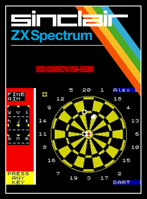 Eric Bristow's Pro-Darts — box-2D (SS)