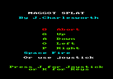 Maggot Splat — sstitle (EU)