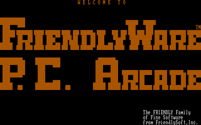 FriendlyWare P.C. Arcade box art