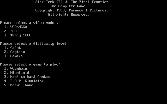 Star Trek 5 - The Final Frontier — sstitle (US)