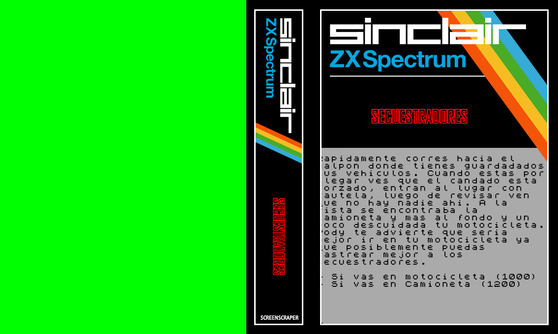 Secuestradores — box-texture (SS)