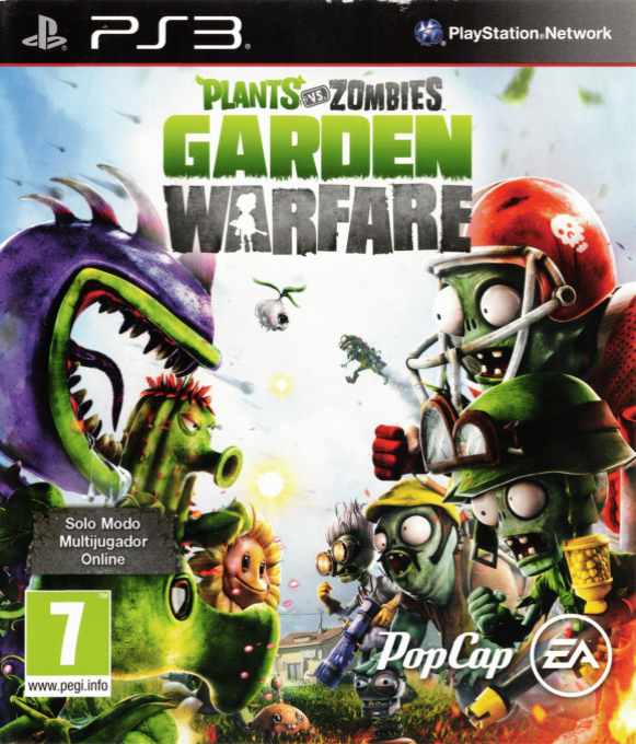Plants vs. Zombies - Garden Warfare — box-2D (SP)