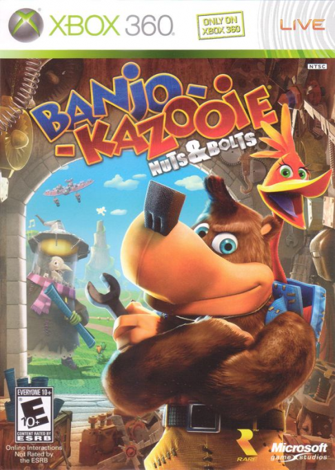 Banjo-Kazooie - Nuts & Bolts box art