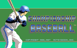 Championship Baseball — sstitle (WOR)