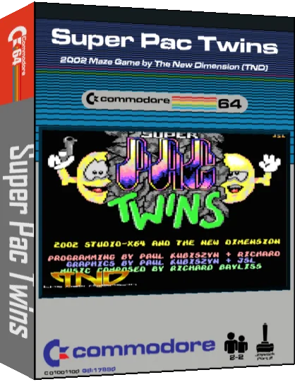 Super Pac Twins — box-3D (CUS)