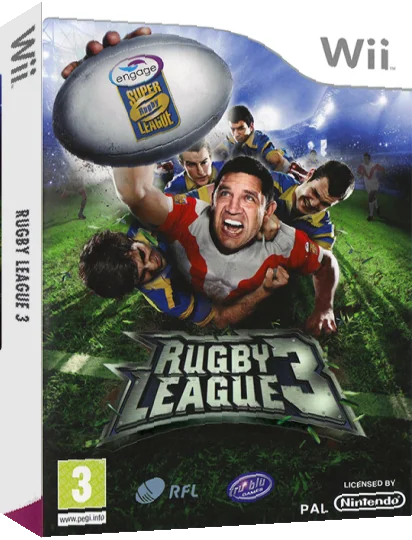 Rugby League 3 — box-3D (FR)