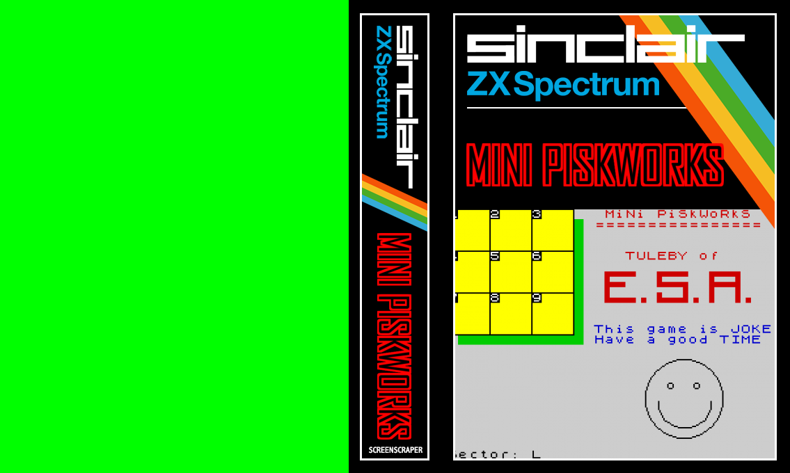 Mini Piskworks — box-texture (SS)