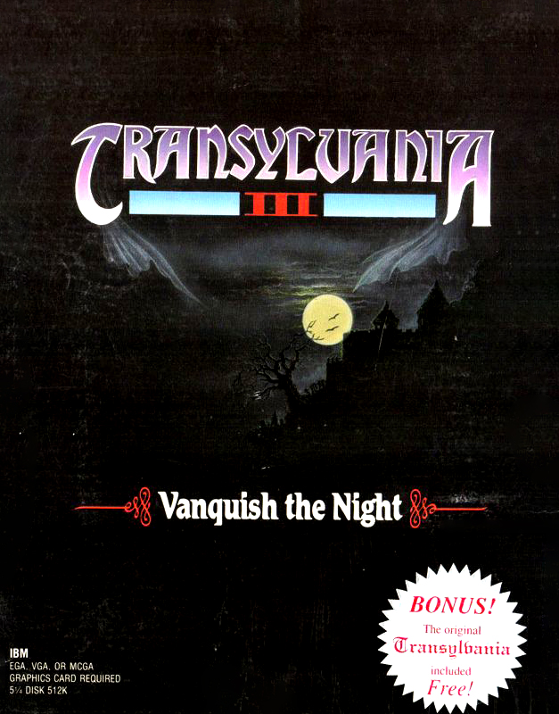 Transylvania 3 - Vanquish The Night box art