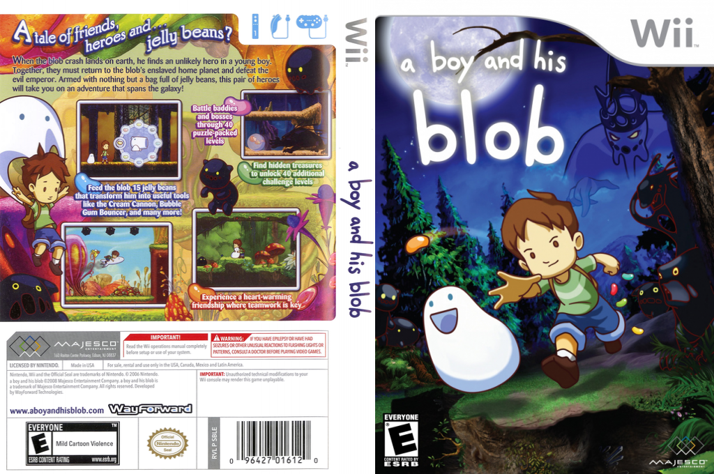 Boy and His Blob, A — box-texture (US)