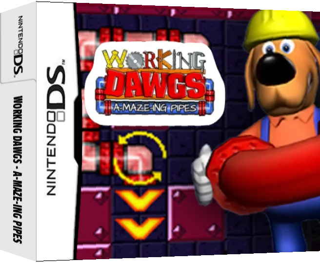 Working Dawgs - A-Maze-ing Pipes — box-3D (WOR)