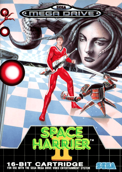 Space Harrier 2 — box-2D (EU)