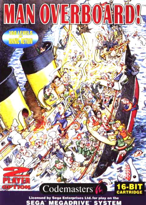 S.S. Lucifer - Man Overboard box art