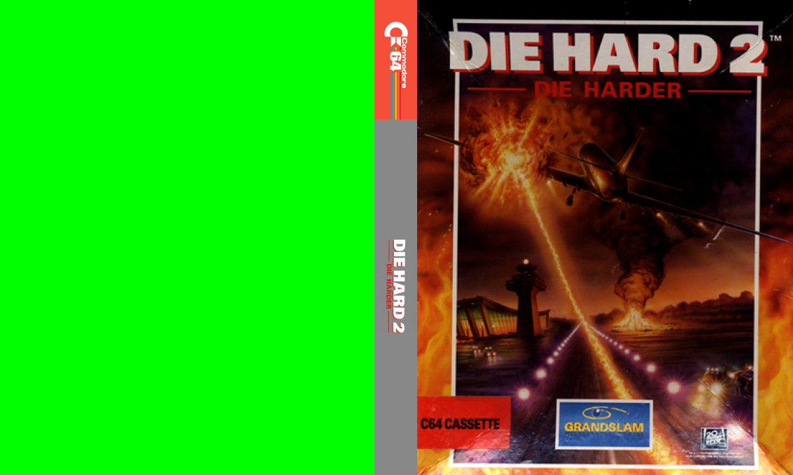 Die Hard II : Die Harder — box-texture (EU)