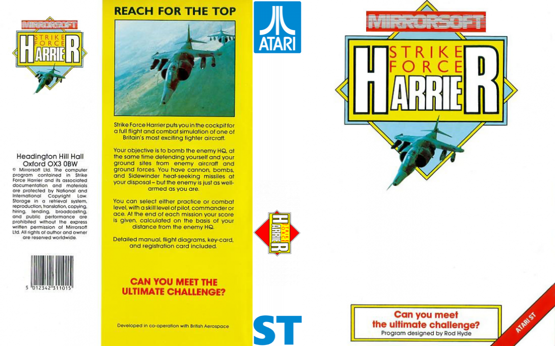 Strike Force Harrier — box-texture (EU)