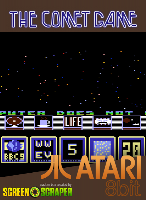 Comet Game, The — box-2D (SS)