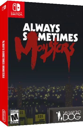Always Sometimes Monsters — box-3D (US)
