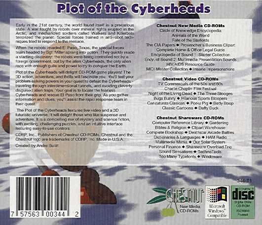 Plot of the Cyberheads — box-2D-back (US)