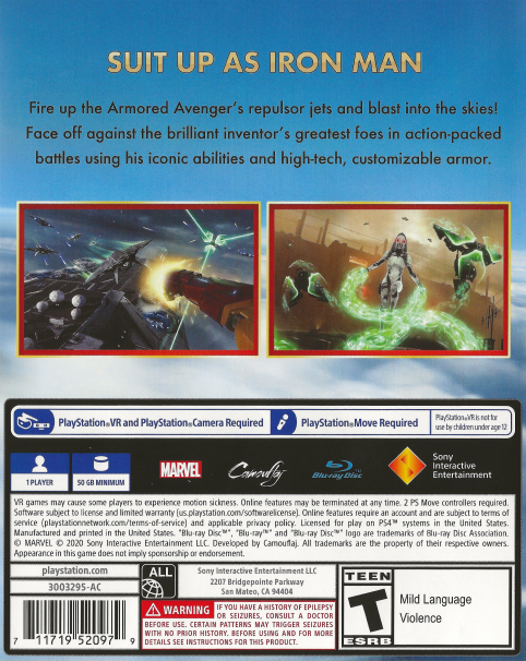 Marvel Iron Man VR — box-2D-back (US)