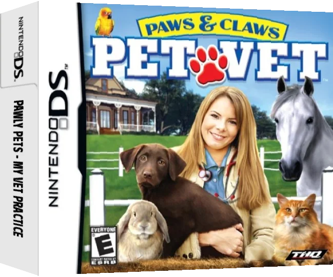 Paws & Claws - Pet Vet — box-3D (US)