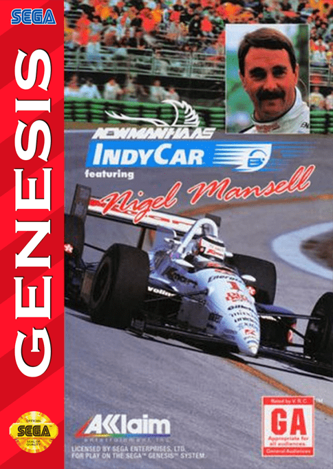 Newman-Haas IndyCar Featuring Nigel Mansell box art