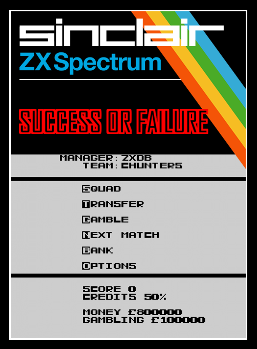 Success or Failure v2.0 box art