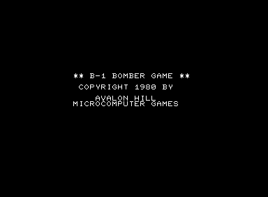 B-1 Nuclear Bomber — sstitle (US)