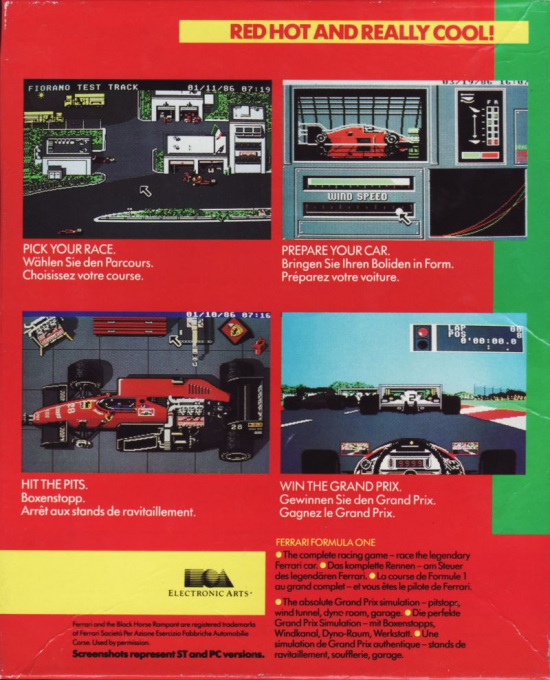 Ferrari Formula One — box-2D-back (EU)