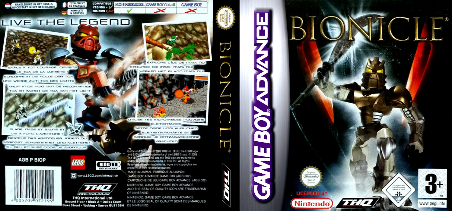 Bionicle — box-texture (EU)