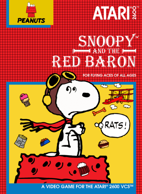 Snoopy And The Red Baron — box-2D (EU)