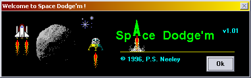 Space Dodge'm box art
