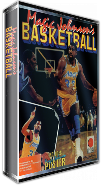 Magic Johnson's Basketball — box-3D (EU)