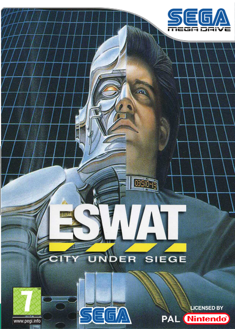 ESWAT - City Under Siege box art