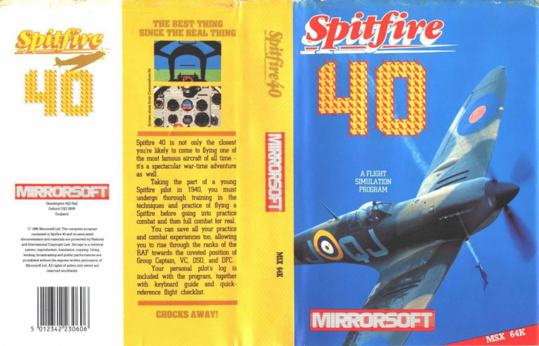 Spitfire '40 — box-texture (EU)