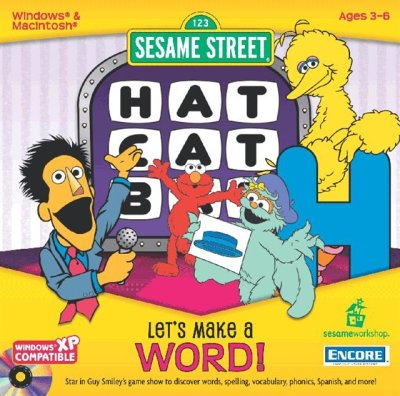 Sesame Street: Let's Make a Word! box art