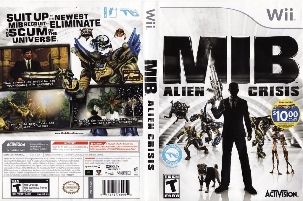 MIB - Alien Crisis — box-texture (US)
