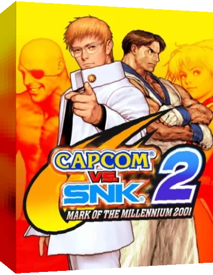 Capcom vs. SNK 2 - Millionaire Fighting 2001 — box-3D (JP)