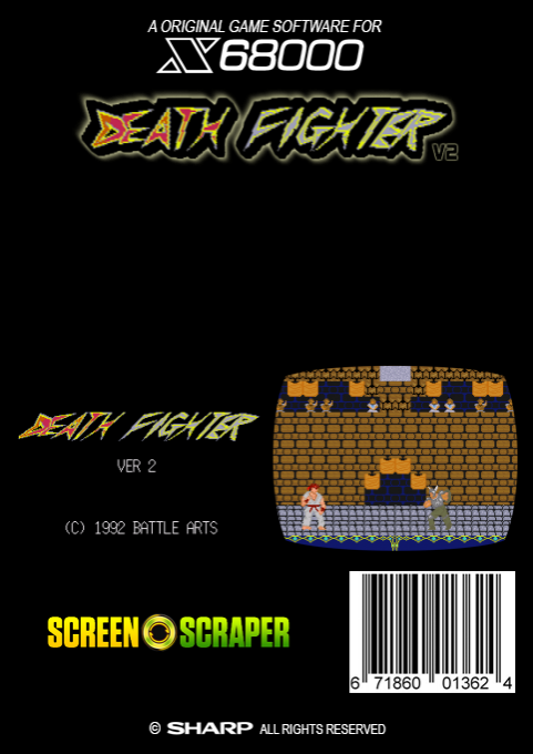 Death Fighter — box-2D-back (SS)