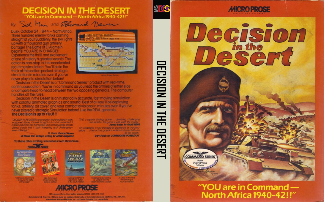 Decision In The Desert — box-texture (US)