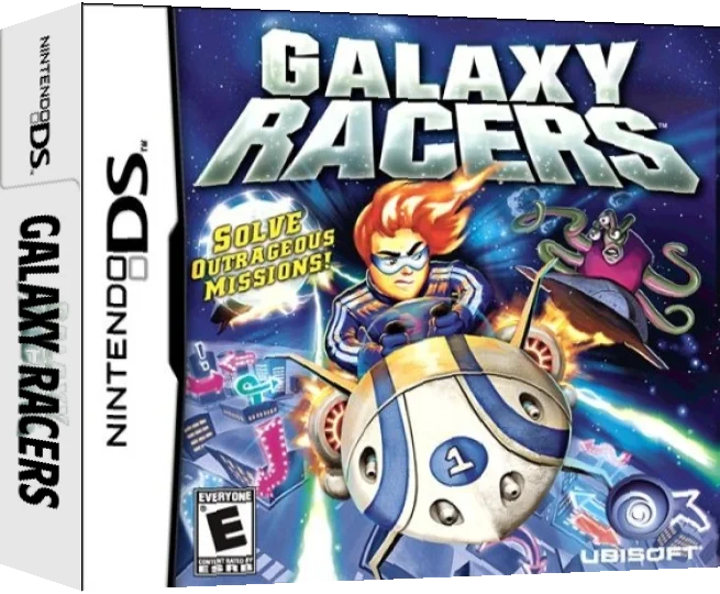 Galaxy Racers — box-3D (US)