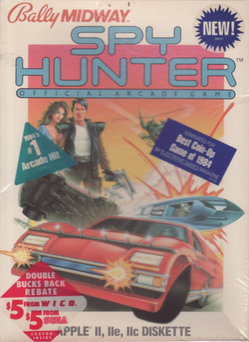 Spy Hunter box art