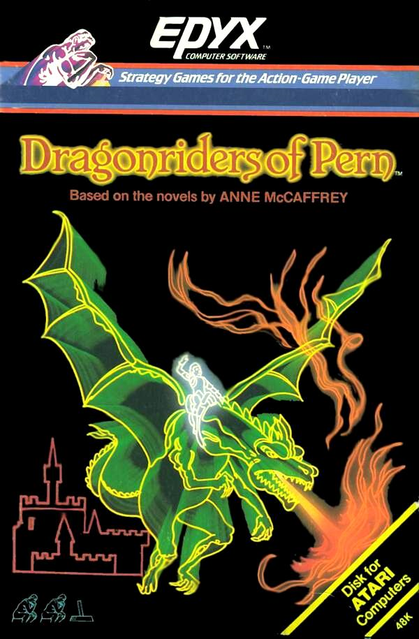 Dragonriders Of Pern, The box art