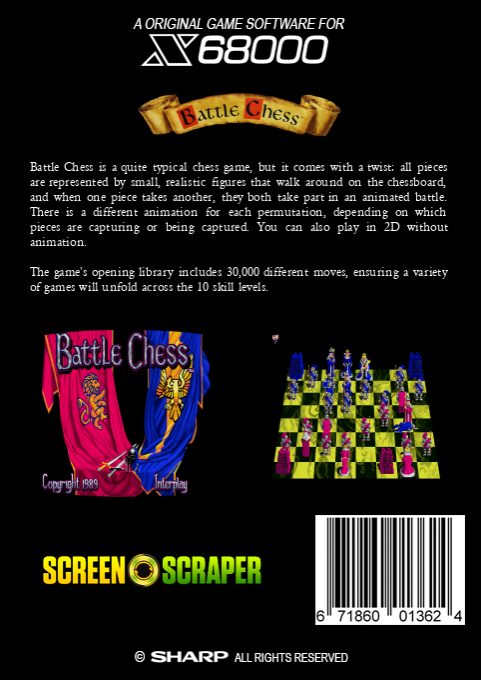 Battle Chess — box-2D-back (SS)