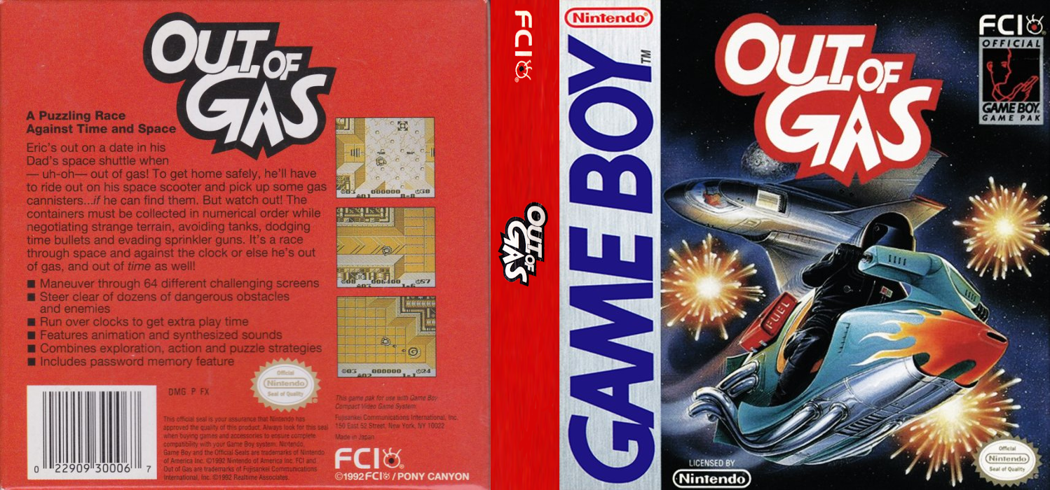 Out Of Gas — box-texture (US)