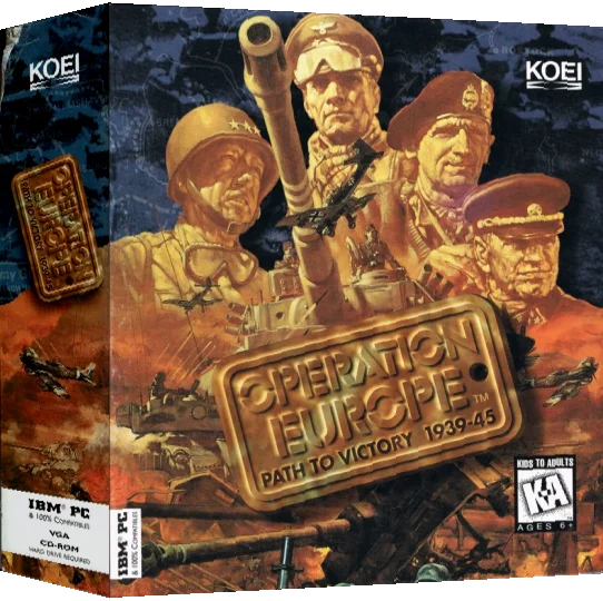 Operation Europe - Path To Victory 1939-45 — box-3D (US)