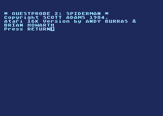 Questprobe #2 - Spider-Man — sstitle (WOR)